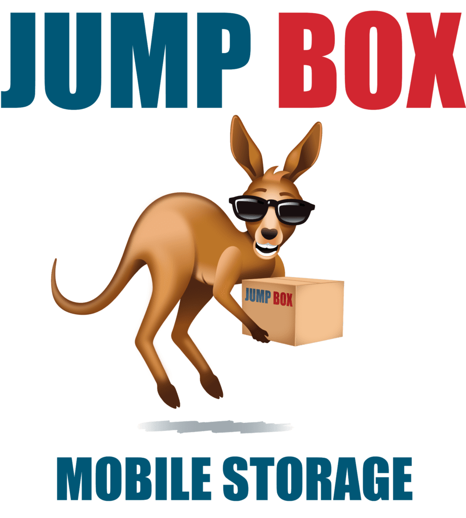 Jump Box Mobile Storage logo: Portable storage containers in Tacoma and Olympia.